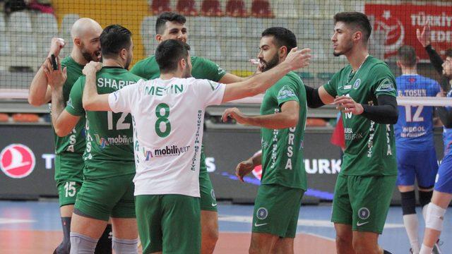 Bursa Büyükşehir Belediyespor, Kupa Voley'de final etabına yükseldi