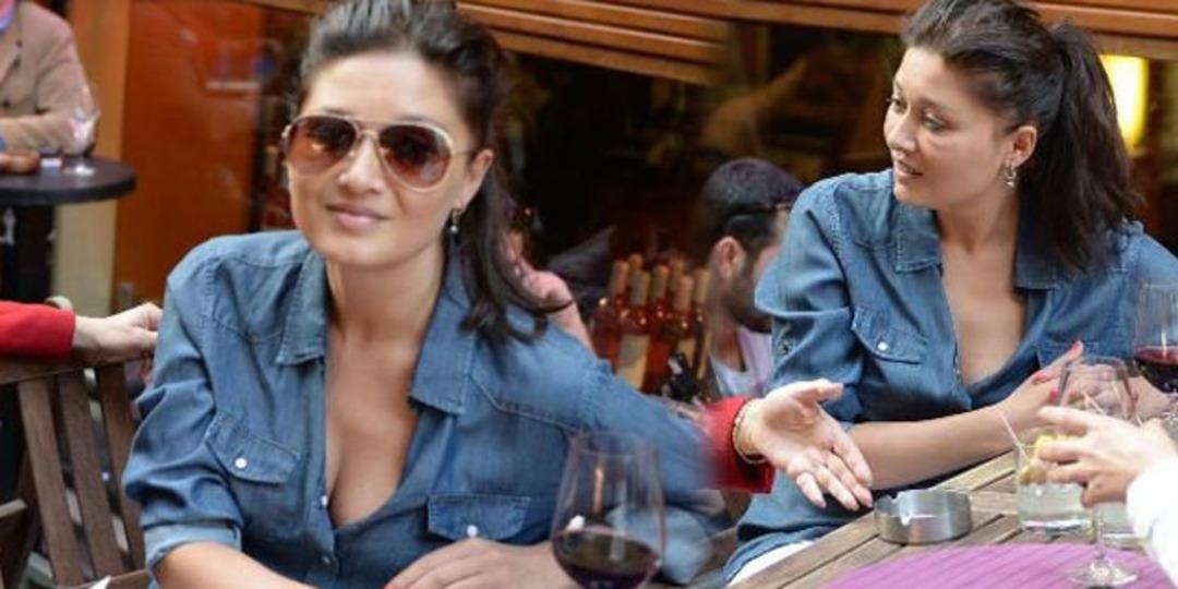 Nurg&uuml;l Yeşil&ccedil;ay'dan derin dekolte