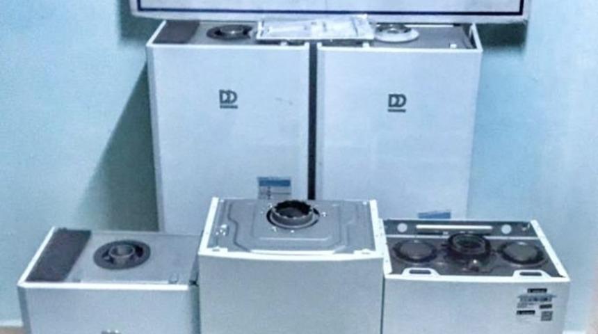 Kombi hırsızları tutuklandı