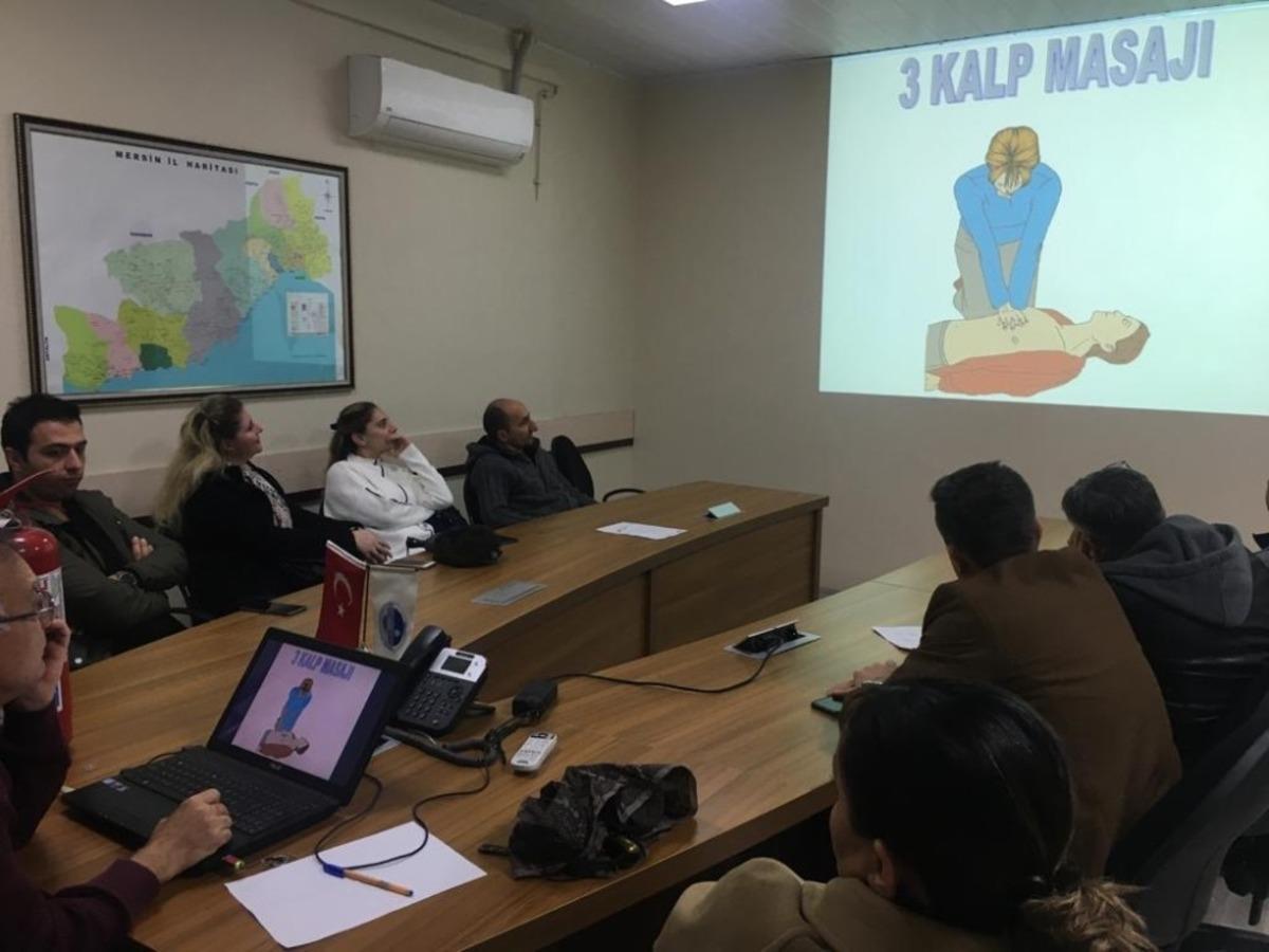MESKİ &ccedil;alışanlarına acil durum m&uuml;dahale eğitimi verildi