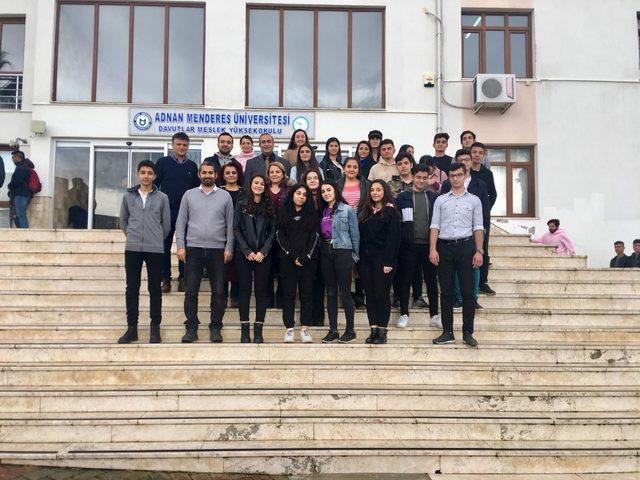 Didim Mesleki ve Teknik Anadolu Lisesi’nden Davutlar MYO’ya ziyaret