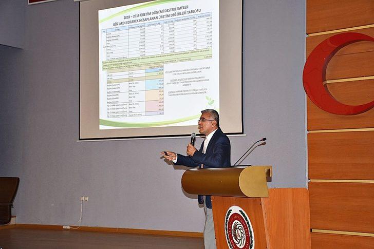 HRÜ’de bölge çiftçisinin üretebileceği alternatif ürünler ele alındı G3