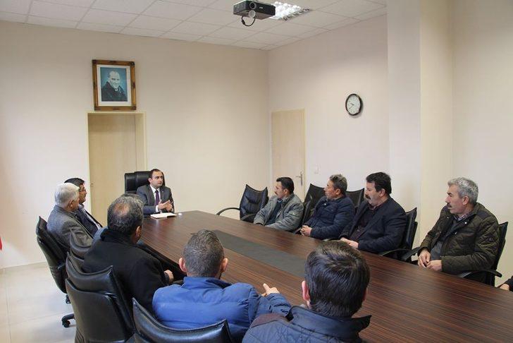 Kaymakam, muhtarlarla 1 yılı değerlendirdi G1