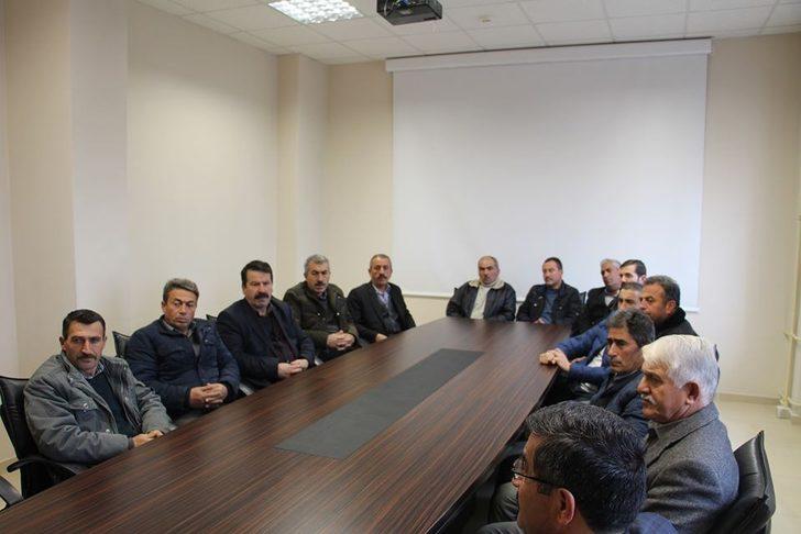 Kaymakam, muhtarlarla 1 yılı değerlendirdi G2