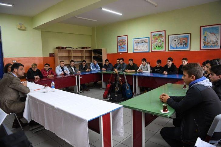 Başkan Kocaman okul ziyaretlerini sürdürüyor G2