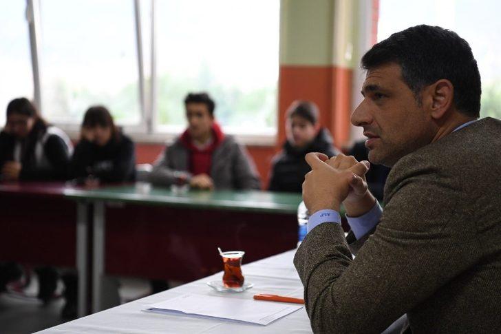 Başkan Kocaman okul ziyaretlerini sürdürüyor G5