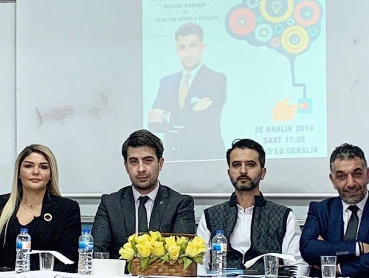 MAGİAD y&ouml;netimi Manisa CB&Uuml; &ouml;ğrencileriyle buluştu