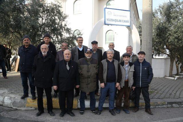 Yüzbaşılar Cami cemaatinden Büyükşehir’e teşekkür