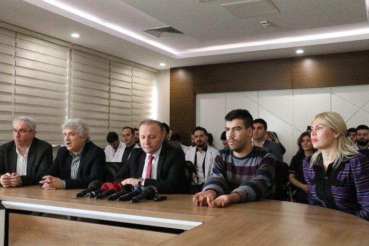 Çift kol nakli yapılan Yusuf kameraların karşısına geçti: Elimi kolumu sallayarak gezeceğim G3