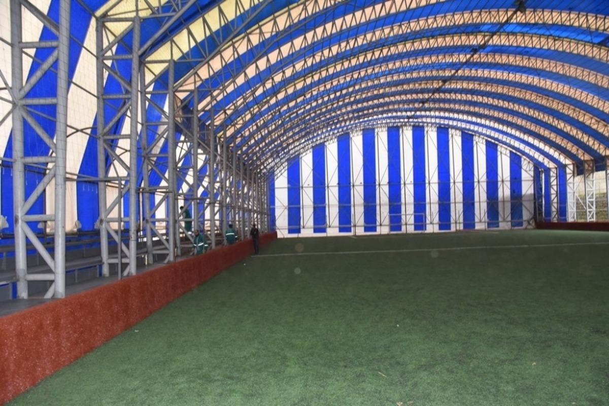Kuru&ccedil;eşme Spor Tesislerinde hummalı &ccedil;alışma