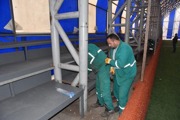 Kuruçeşme Spor Tesislerinde hummalı çalışma G2