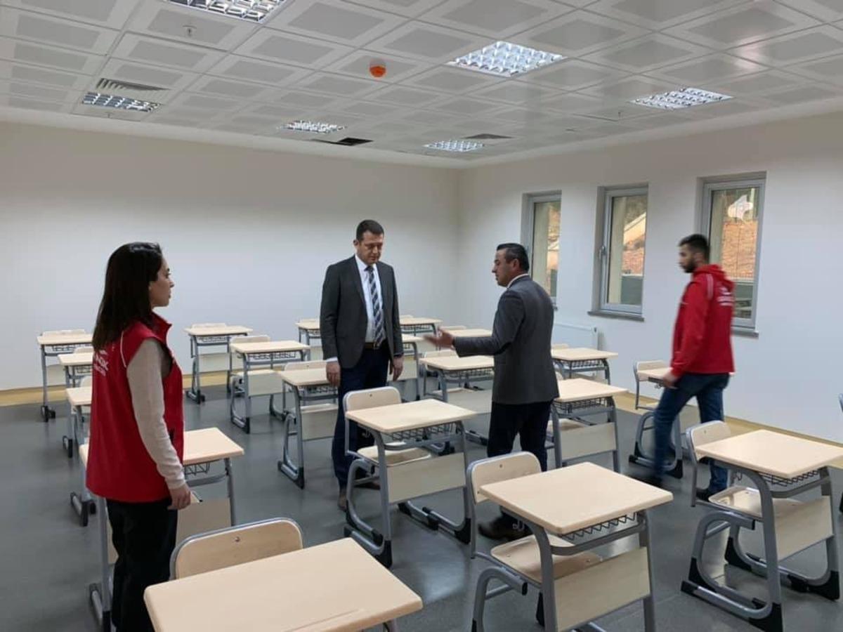 Kaymakamdan Gen&ccedil;lik Merkezine ziyaret