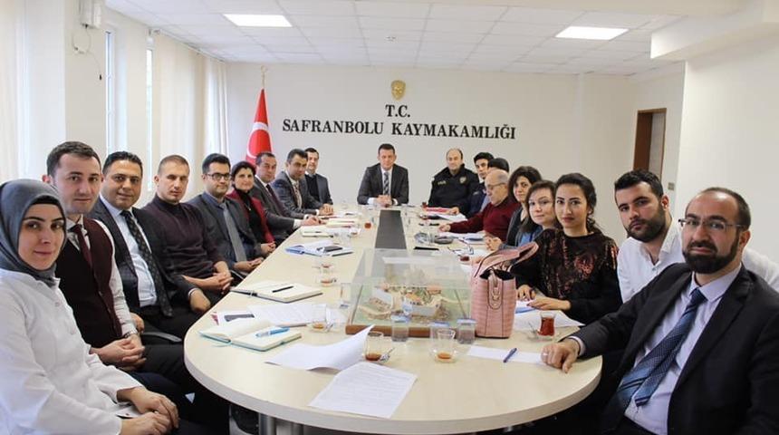 Safranbolu&rsquo;da "Uyuşturucu ve Bağımlılıkla M&uuml;cadele" toplantısı