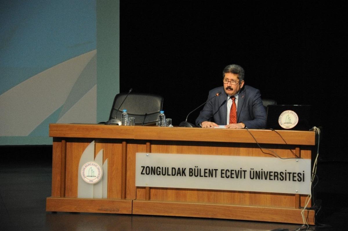 Prof. Dr. Muhammet Fatih Andı, BE&Uuml;&rsquo;de konferans verdi
