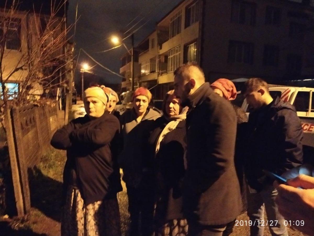 Kasapoğlu ekiplerle gece boyunca &ccedil;alıştı