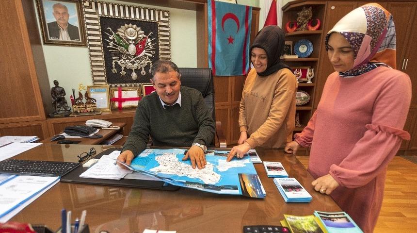 G&uuml;lnar&rsquo;ın turizm haritası hazırlandı