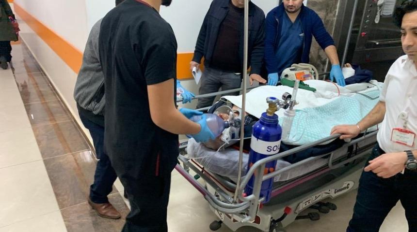 Otomobilin &ccedil;arptığı yaya yaralandı