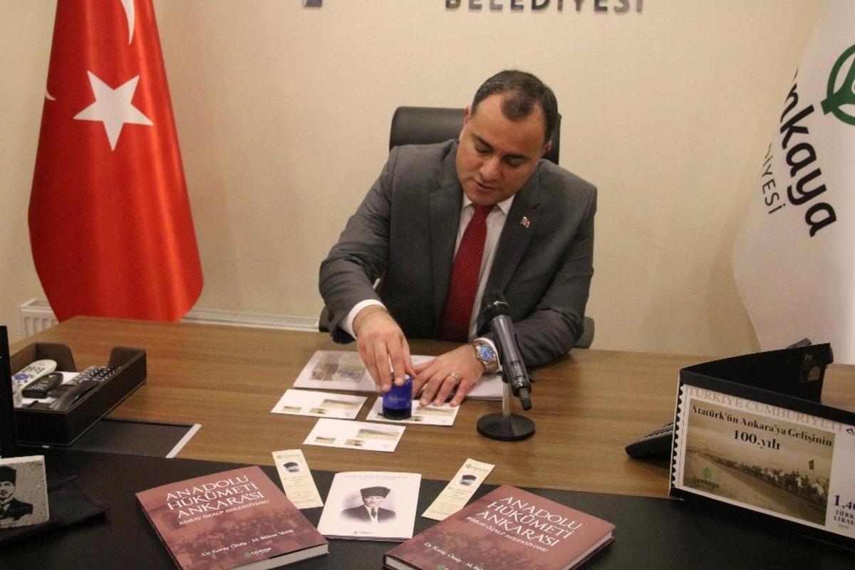 &Ccedil;ankaya&rsquo;dan 100&rsquo;&uuml;nc&uuml; yıla &ouml;zel m&uuml;h&uuml;r