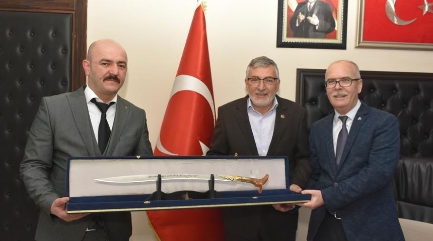 MHP&rsquo;den Başkan Bozkurt&rsquo;a ziyaret