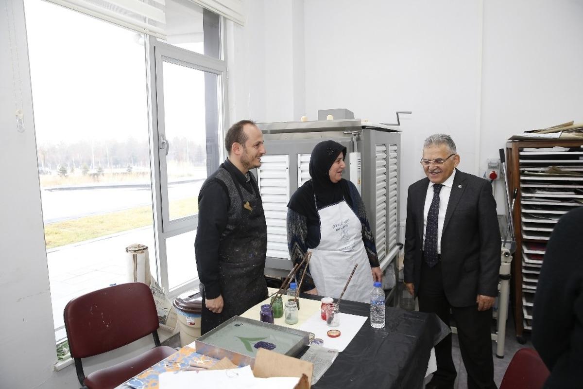 Başkan B&uuml;y&uuml;kkılı&ccedil; KAYMEK Akademi&rsquo;de