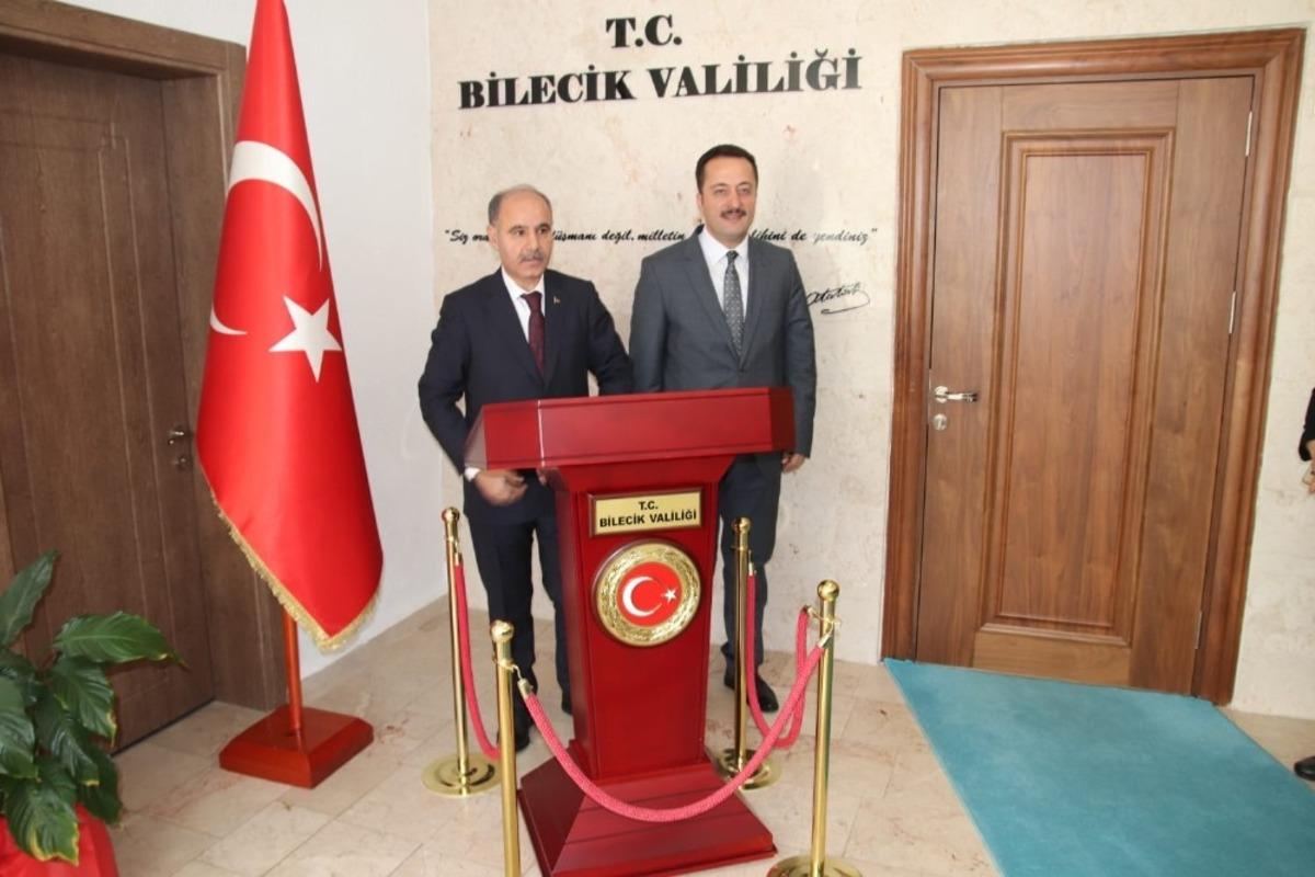 Emniyet Genel M&uuml;d&uuml;r&uuml; Aktaş&rsquo;ın Bilecik ziyaretleri
