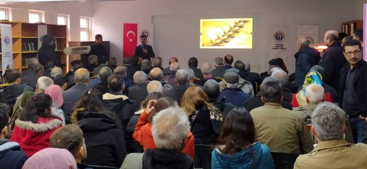 Araban MYO&rsquo;da 4. &ccedil;ift&ccedil;i eğitimi semineri