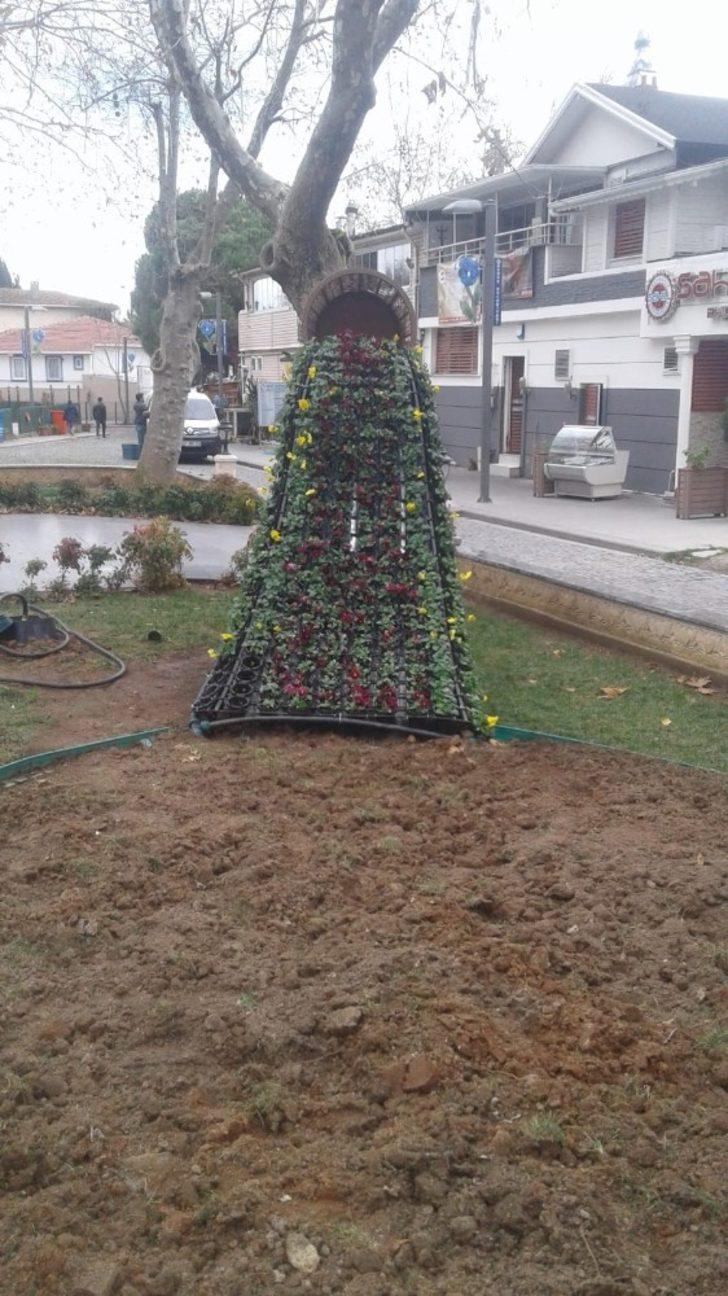 Eskihisara dekoratif peyzaj düzenlemesi G2