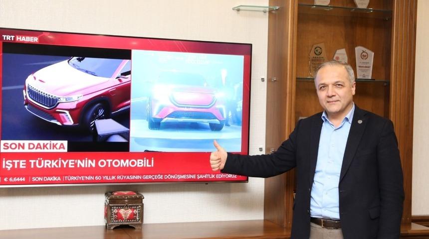 Başkan Üçok: "1957. yerli otomobile talibiz"