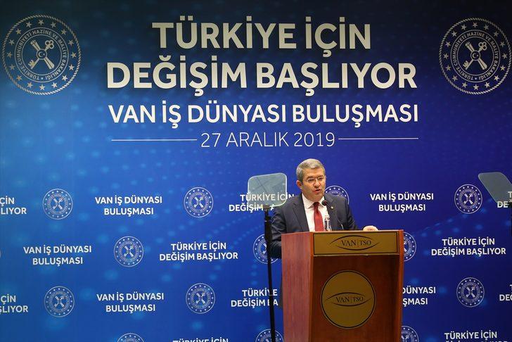Bakan Albayrak "Van İş Dünyası Buluşması"nda konuştu: G4