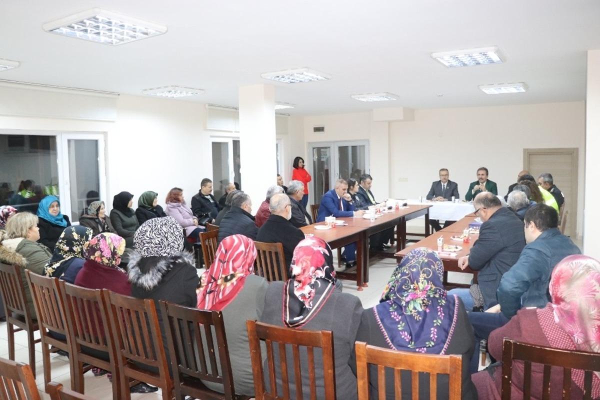 Mahalle huzur toplantılarının sonuncusu yapıldı