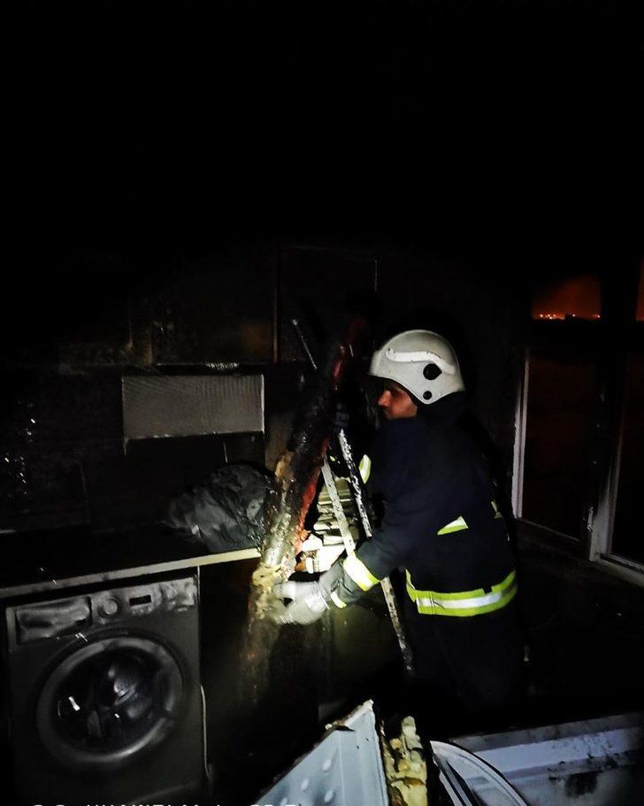 Van’da ev yangını G5