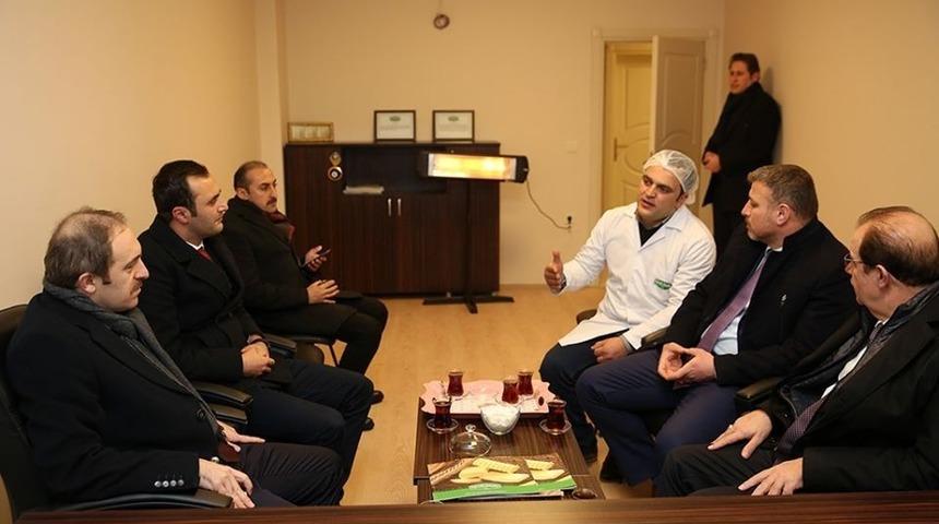 Vali Epcim, OSB&rsquo;de faaliyet g&ouml;steren işletmeleri ziyaret etti