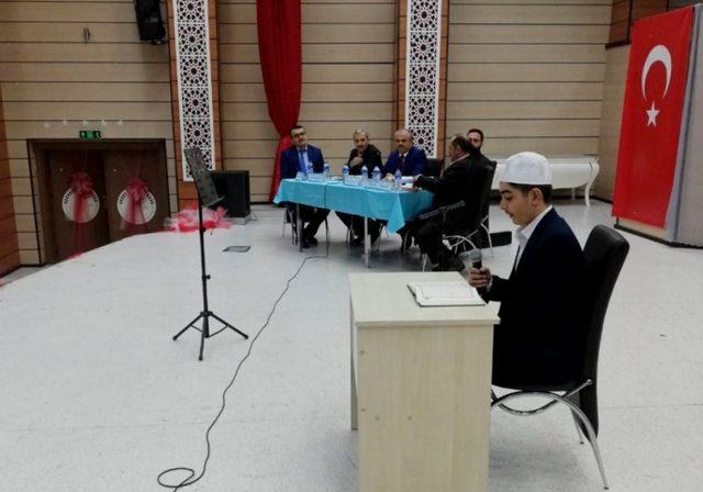 İmam Hatip Ortaokullar arası mesleki yarışmalar yapıldı