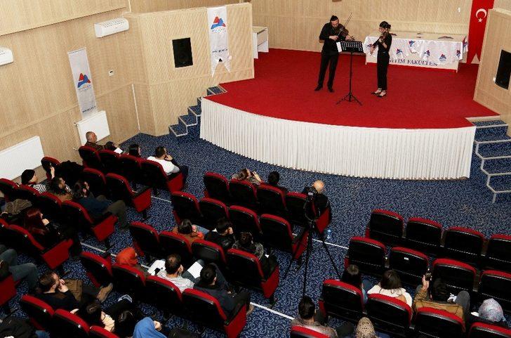 Ağrı İbrahim Çeçen Üniversitesi’nde Duo Keman resitali G3