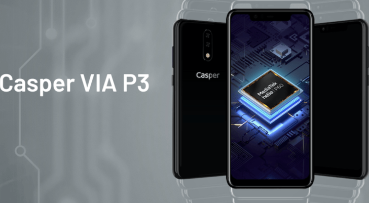 Casper VIA P3 satışa çıktı