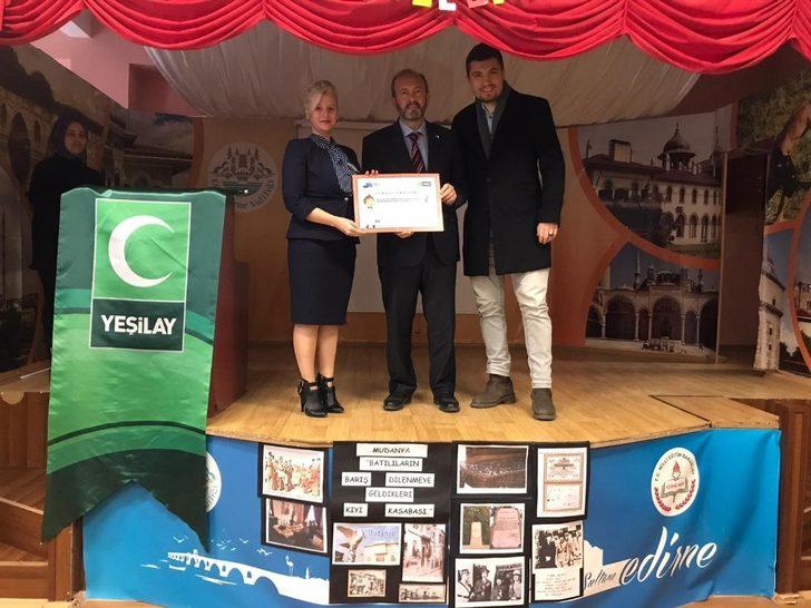 ‘Benim Kulübüm Yeşilay’ projesi Edirne’de hayat buluyor G1