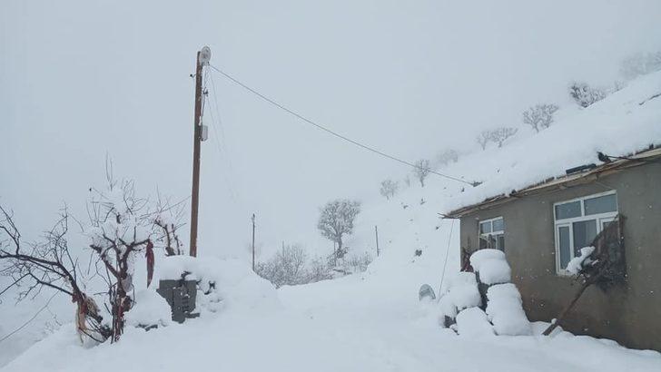 Sason’da kar yağışı ulaşımı olumsuz etkiledi G1