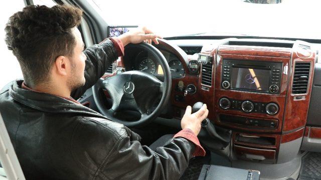 Minibüsüne yazdı sosyal medyada paylaşım rekorları kırdı