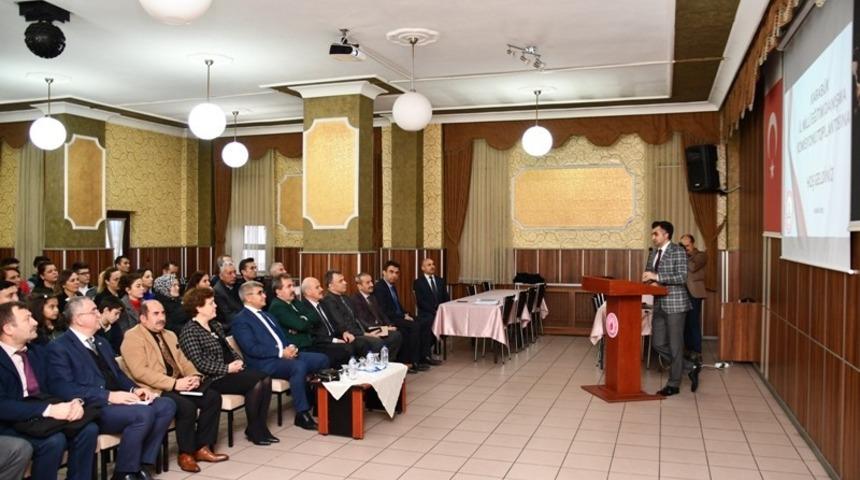 İl Milli Eğitim Danışma Kurulu toplantısı yapıldı