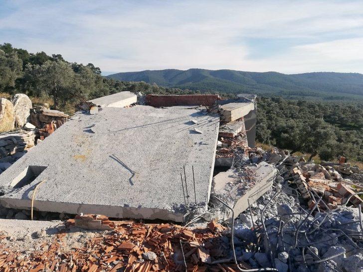 Milas’ta kaçak yapıların yıkımına başlandı G5