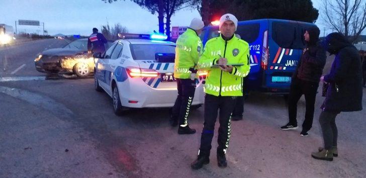 Ayvalık’ta trafik kazası: 1 yaralı G1