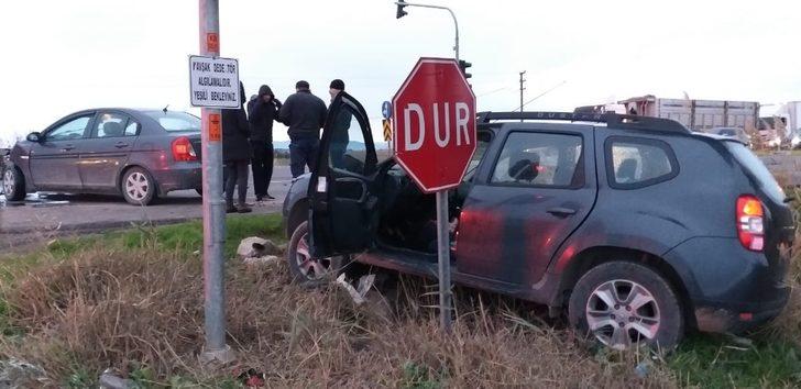 Ayvalık’ta trafik kazası: 1 yaralı G2