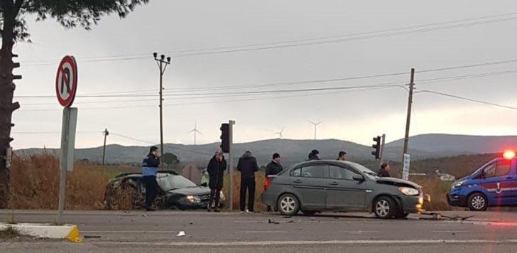 Ayvalık’ta trafik kazası: 1 yaralı G3