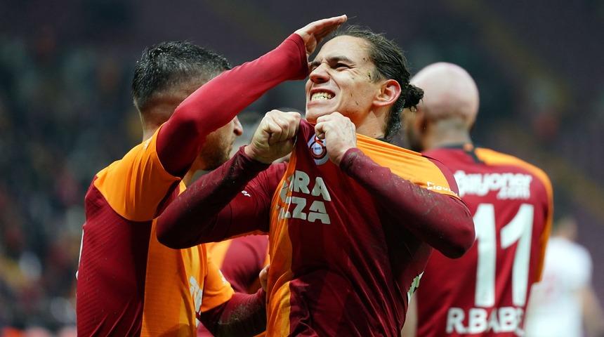 Galatasaraylı futbolcuların maçı sonu açıklamaları