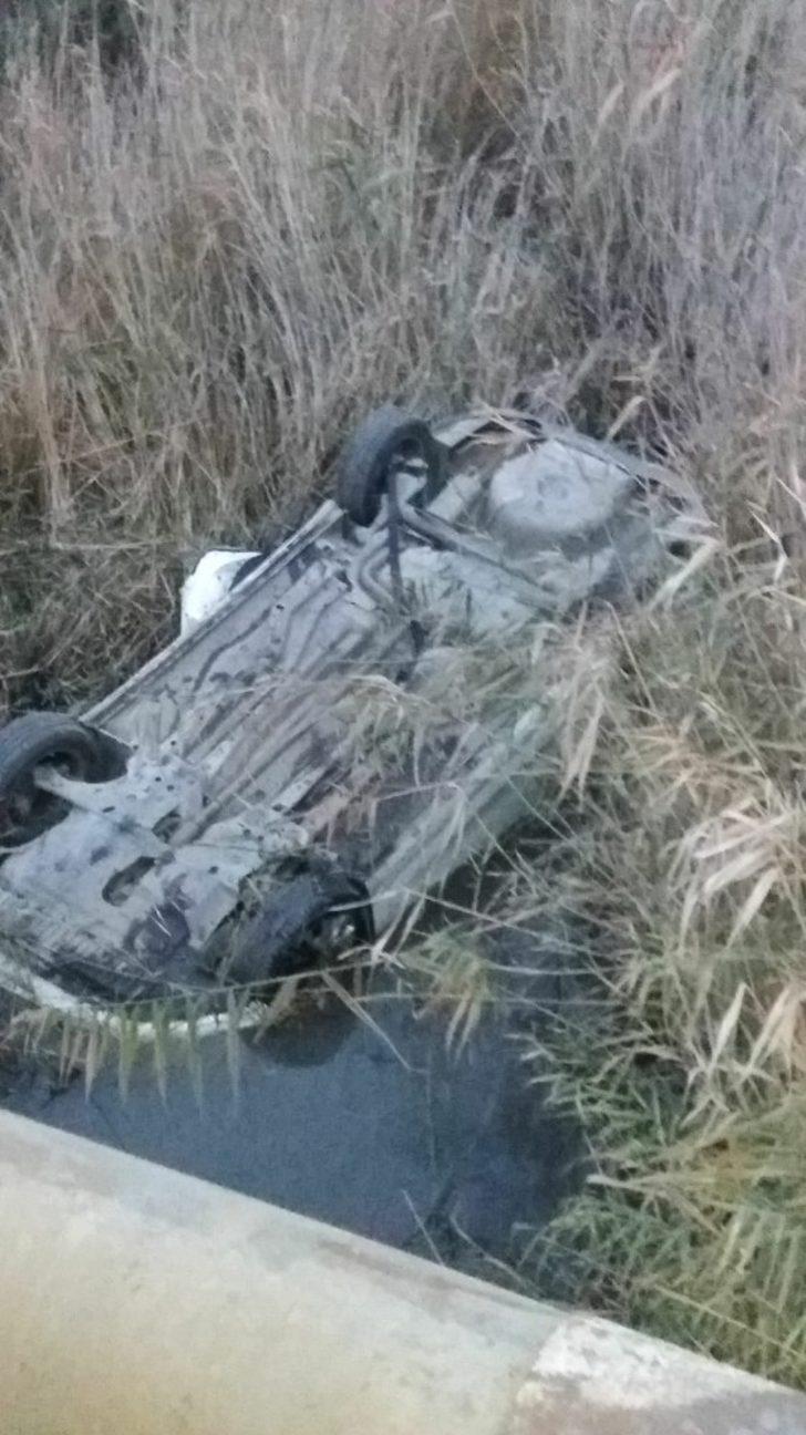 İzmir’de otomobil metrelerce yükseklikteki köprüden uçtu! G4