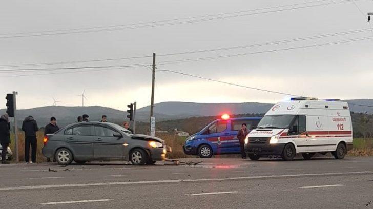 Ayvalık’ta trafik kazası: 1 yaralı G4