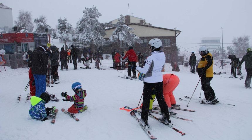 Erciyes'te oteller yılbaşında y&uuml;zde 100 dolu