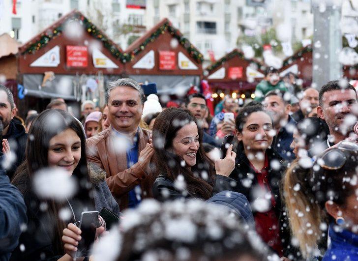 Muratpaşa’da yapay kar mutluluğu G5