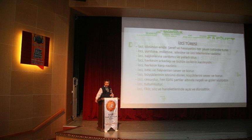 İzcilik lider adaylarına eğitim