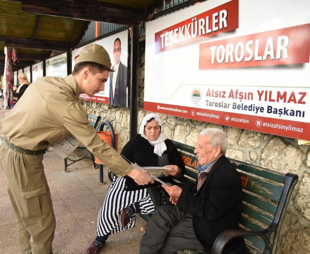 Atat&uuml;rk&rsquo;&uuml;n ilk gazetesi &rsquo;Minber&rsquo; Toroslar&rsquo;da yeniden hayat buldu